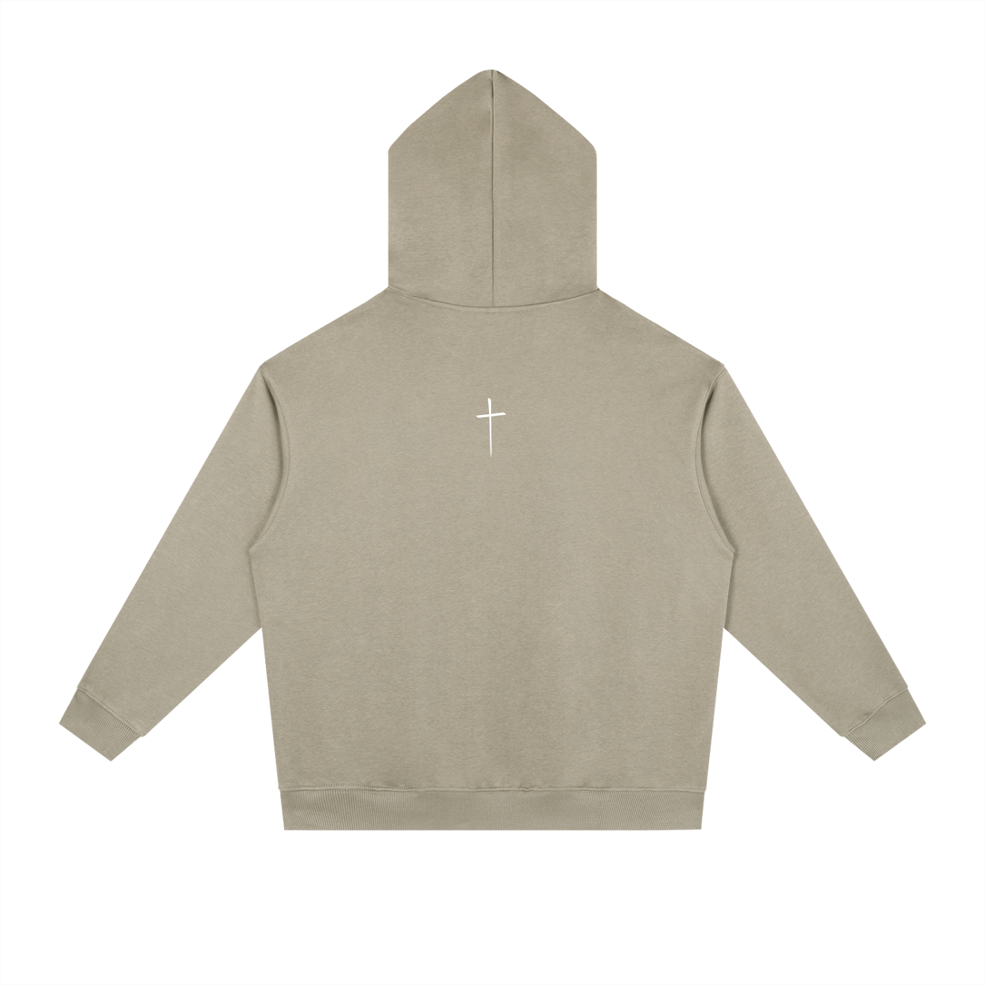 The Cross changed everything | Essential Heavyweight Drop-Shoulder Hoodie