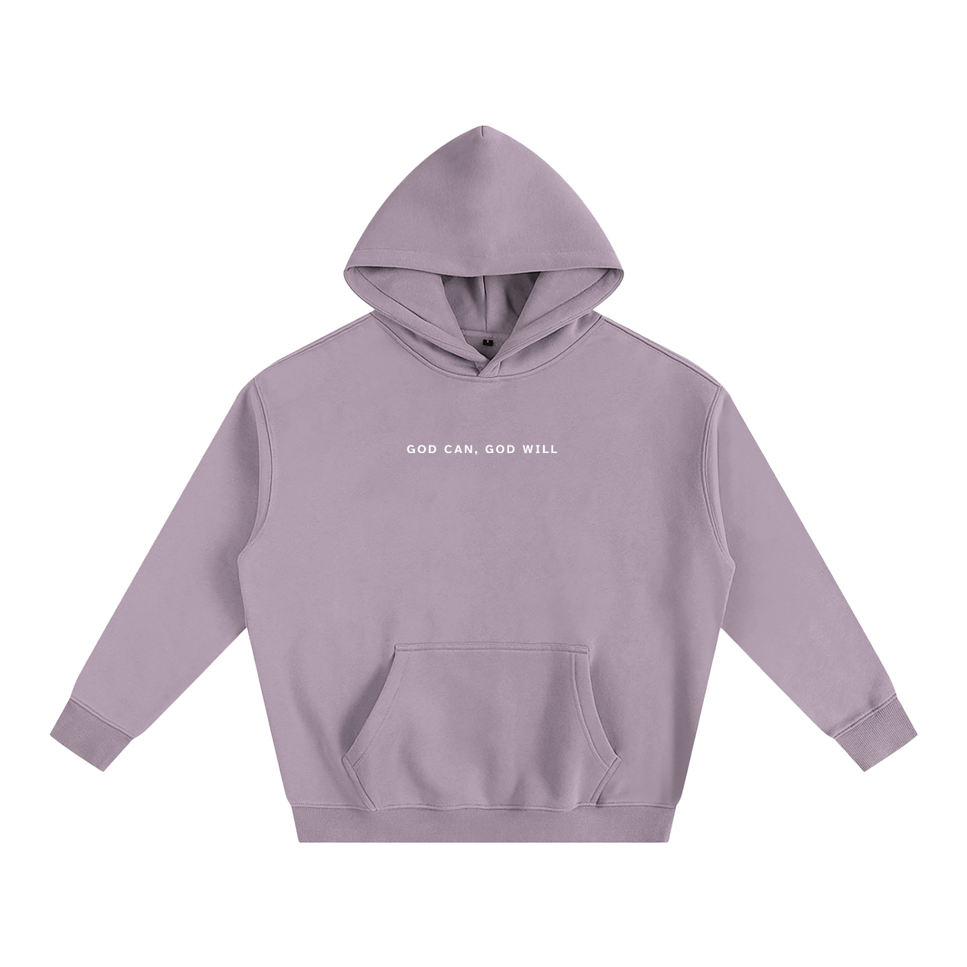 God can, God will | Oversize Fleeced Hoodie