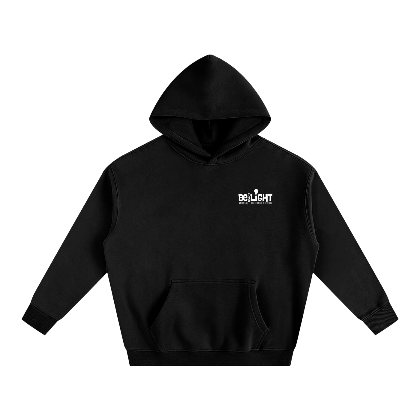 Be the Light | Oversize Fleeced Hoodie