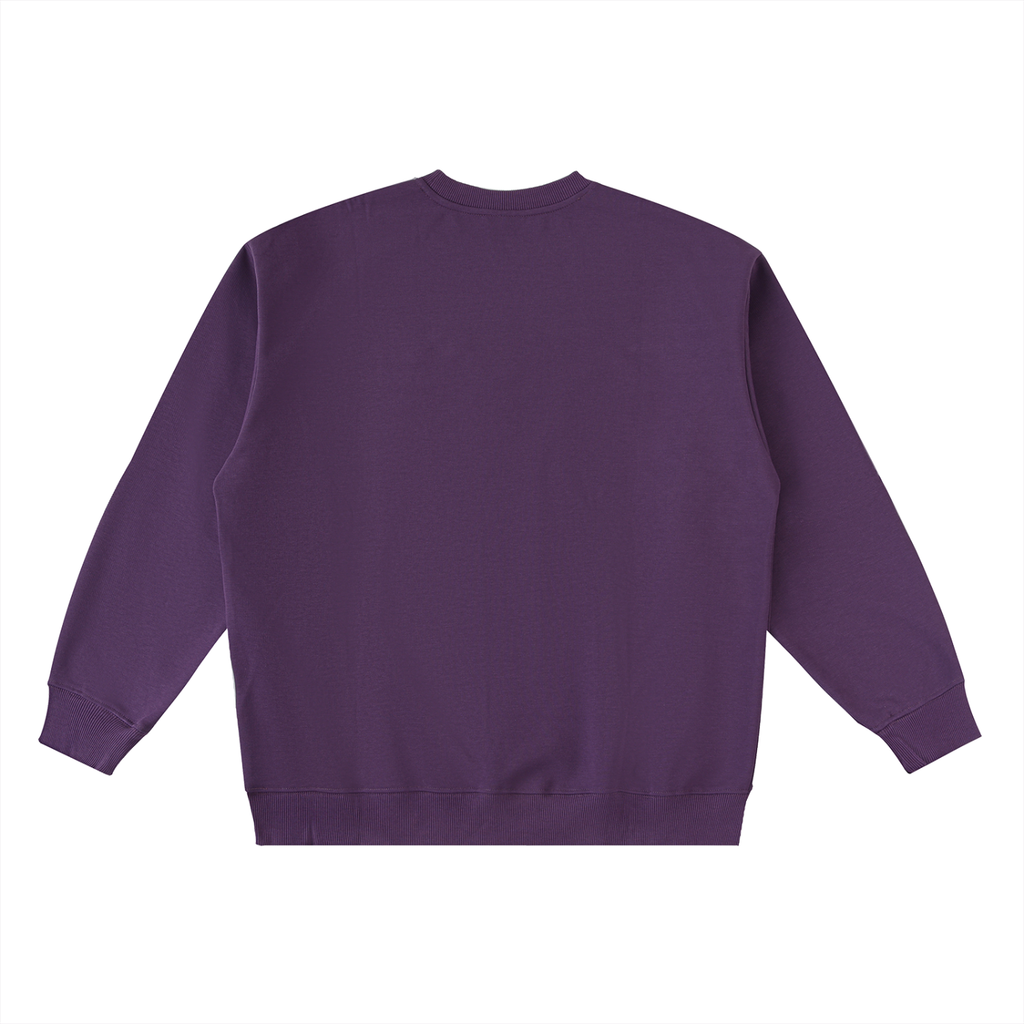 Oversized Crewneck Taped Sweatshirt