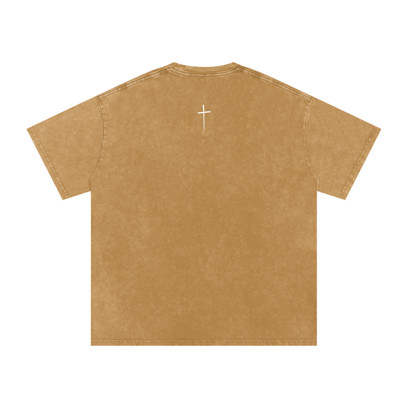 The Cross changed everything | Snow Washed Oversized Cotton T-Shirt
