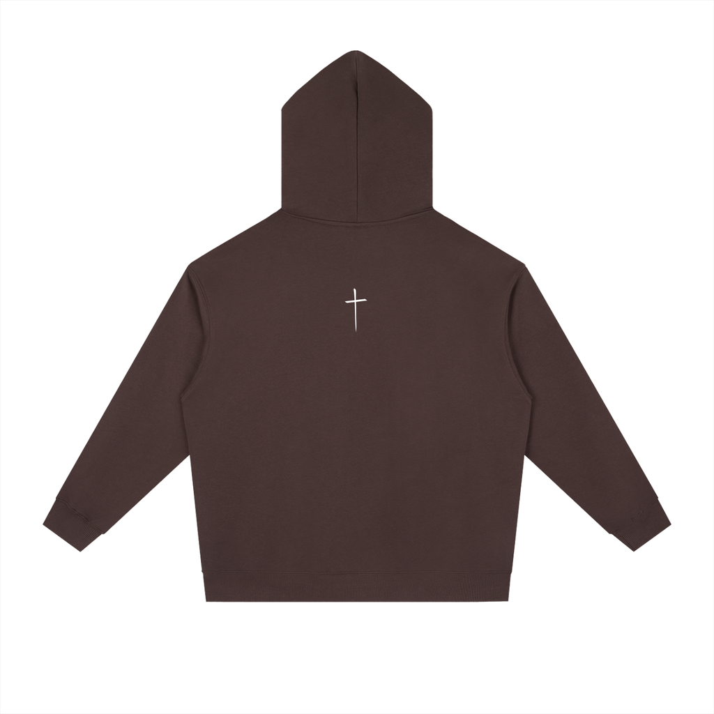 The Cross changed everything | Essential Heavyweight Drop-Shoulder Hoodie